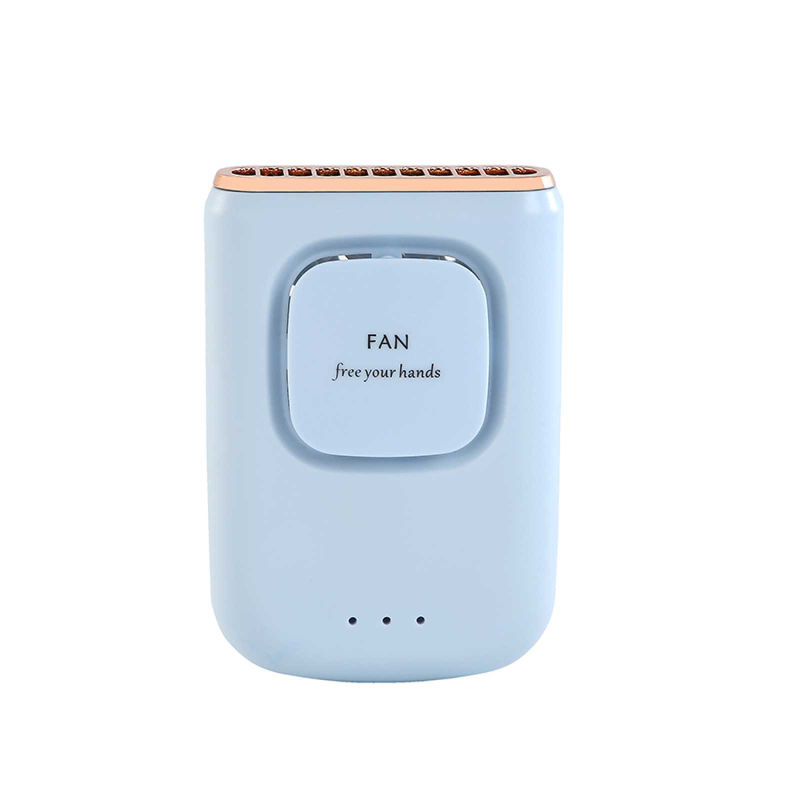 Ventilator za struk s ugrađenom baterijom 1200–2000mAh, 5V, 3 brzine, težina 125 g, 5 lopatica