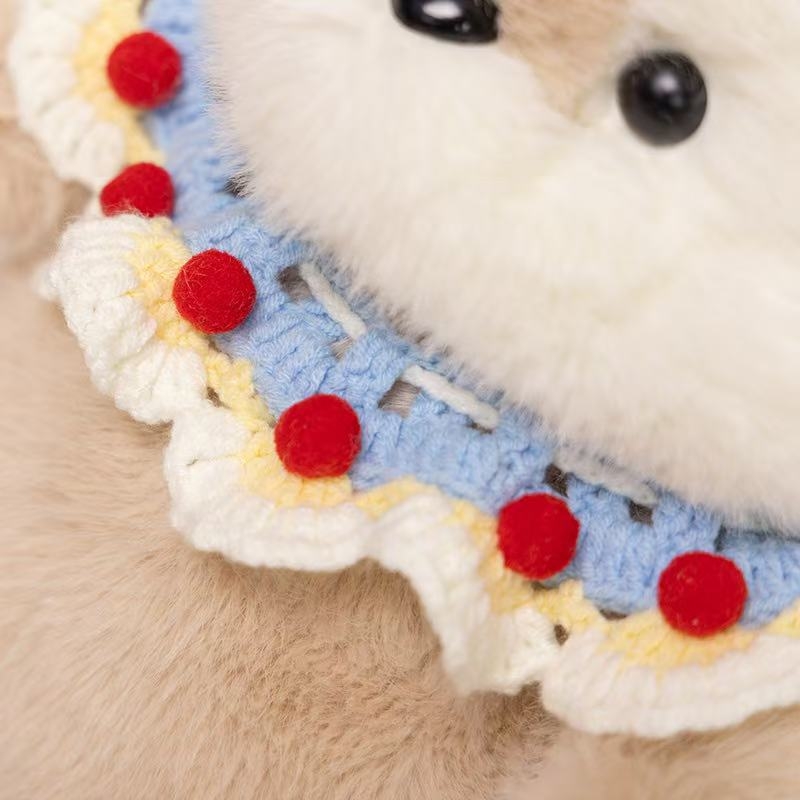 Λούτρινο σακίδιο με ελάφι και θήκη για κέρματα - κοντό βελούδινο ύφασμα, γέμισμα PP βάμβακι, δυνατότητα προσαρμοσμένων δειγμάτων