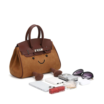 Kelly torbica od baršuna, gradski minimalistički stil, podstava poliester, zatvarač s kopčom, pravokutnog oblika.