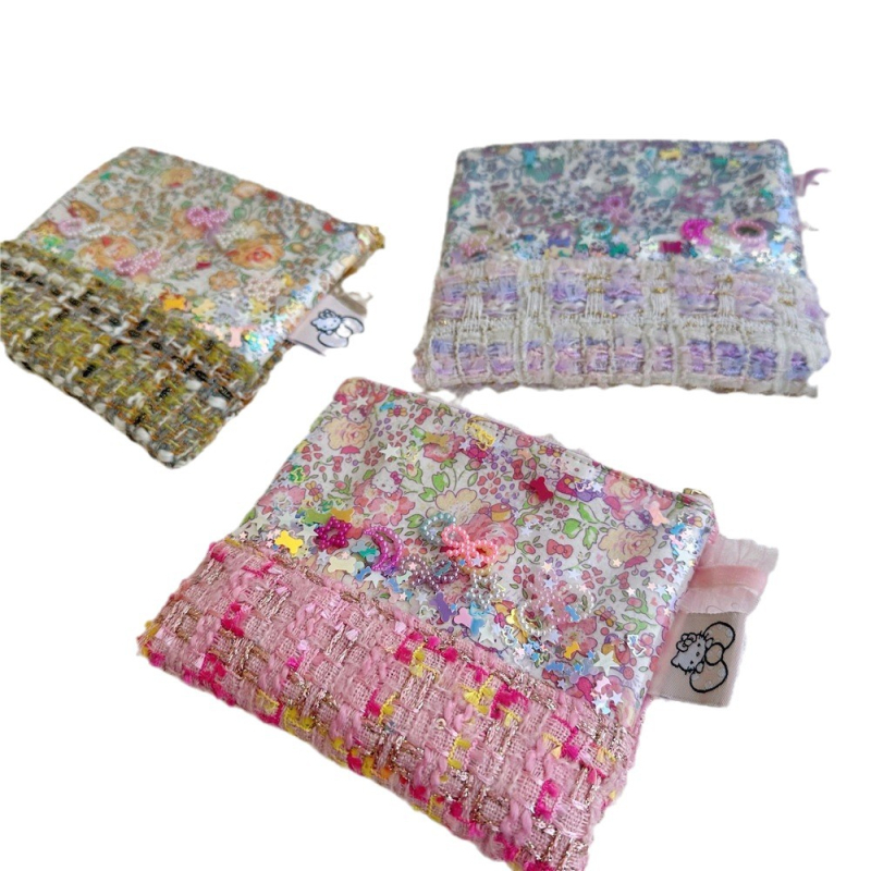 Ručna izrada TPU torbica za ruževe, horizontalnog oblika, zatvarač, pamuk podstava i ID džep