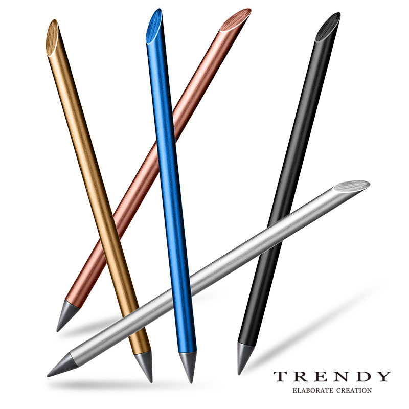 Metalna olovka s prilagođenim logotipom, bez tinte, bez oštrenja, metalno kućište, težina 20 g