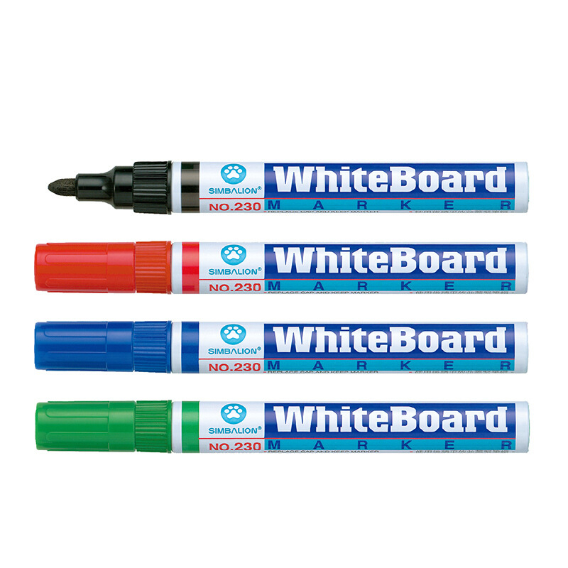 Marker za ploču SIMBALION Lion 230, metalno kućište, pakiranje 12 kom, pogodno za ured, dom, školu, učionicu