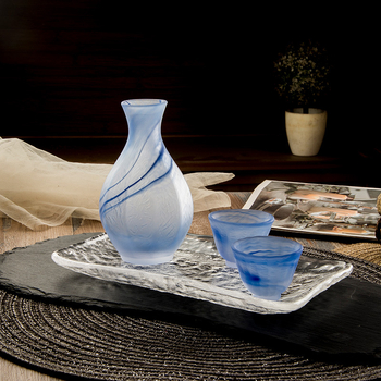 Šalica za sake u japanskom stilu, staklena, kapacitet 1–100 ml, moderni minimalistički stil