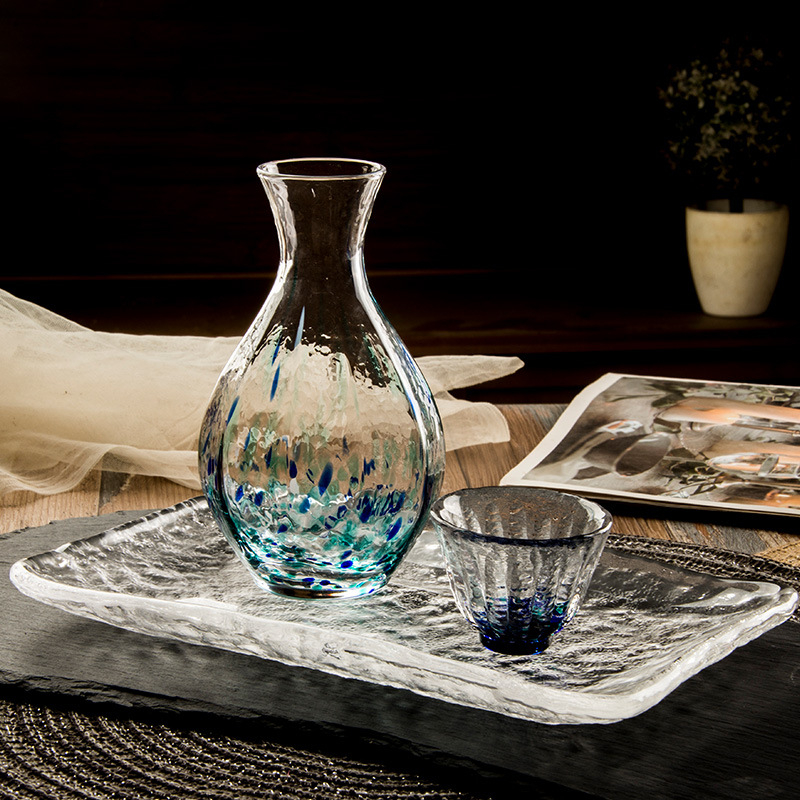 Šalica za sake u japanskom stilu, staklena, kapacitet 1–100 ml, moderni minimalistički stil