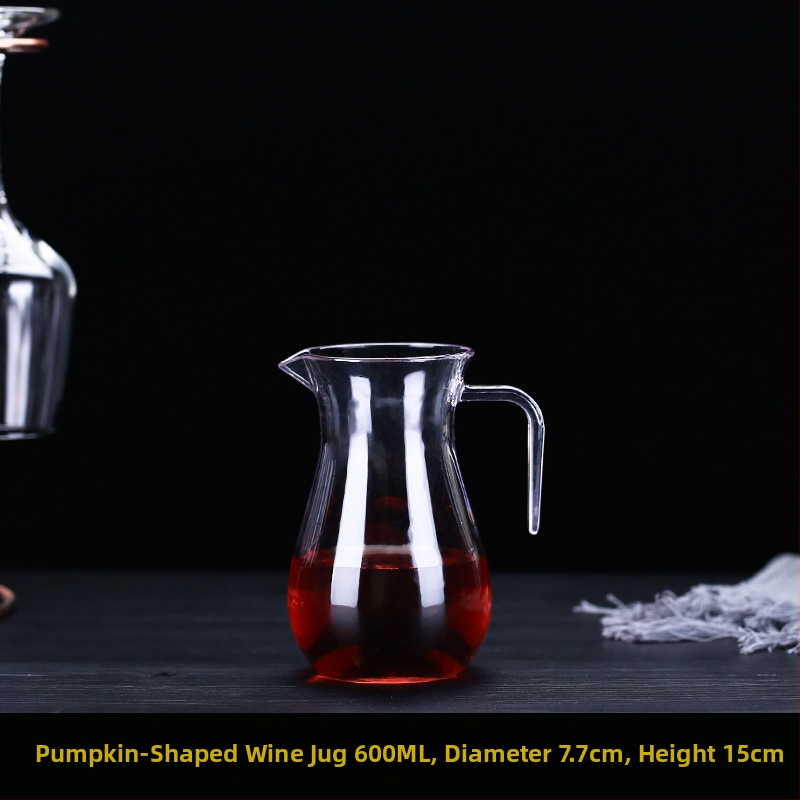 Műanyagból készült akril dekantőr kézi fogantyúval és mérőskálával, egyedi csomagolás, új kínai stílus