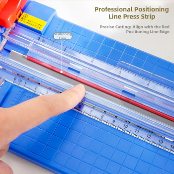 4-u-1 višenamjenski rezač papira s više glava, nehrđajući čelik, kapacitet 6 listova, modeli 13045, 13931, 13035, 13048, 13049, 13203