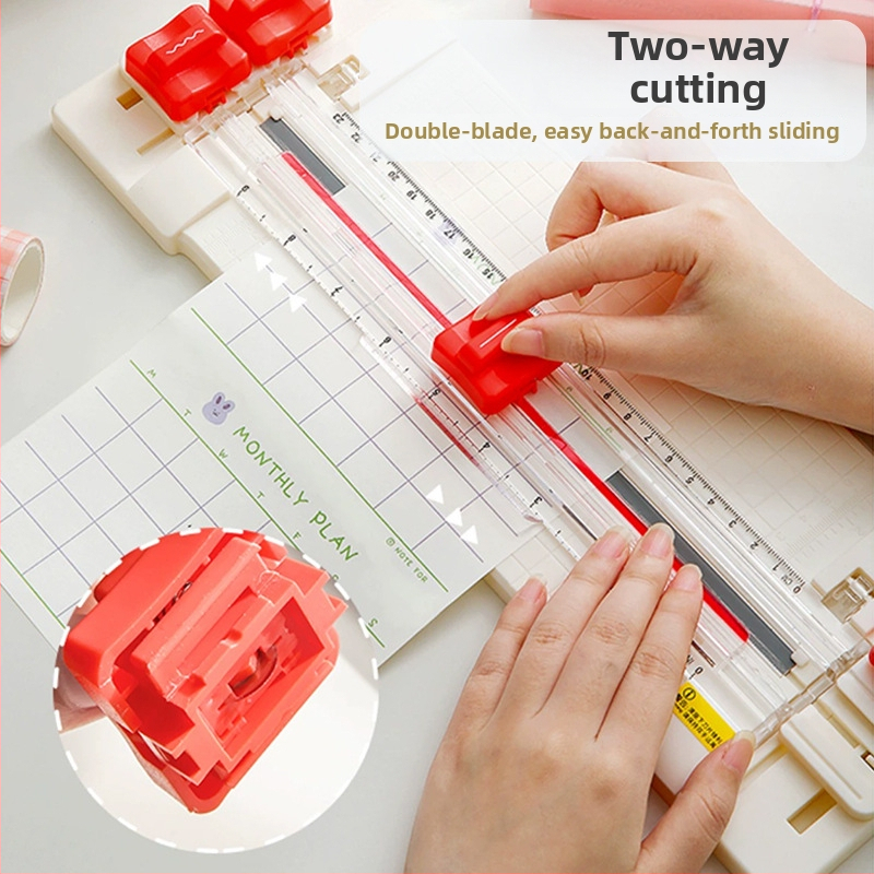 4-u-1 višenamjenski rezač papira s više glava, nehrđajući čelik, kapacitet 6 listova, modeli 13045, 13931, 13035, 13048, 13049, 13203