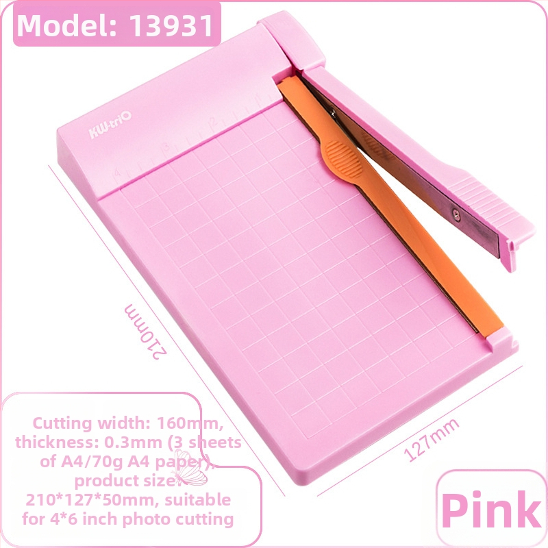 4-u-1 višenamjenski rezač papira s više glava, nehrđajući čelik, kapacitet 6 listova, modeli 13045, 13931, 13035, 13048, 13049, 13203