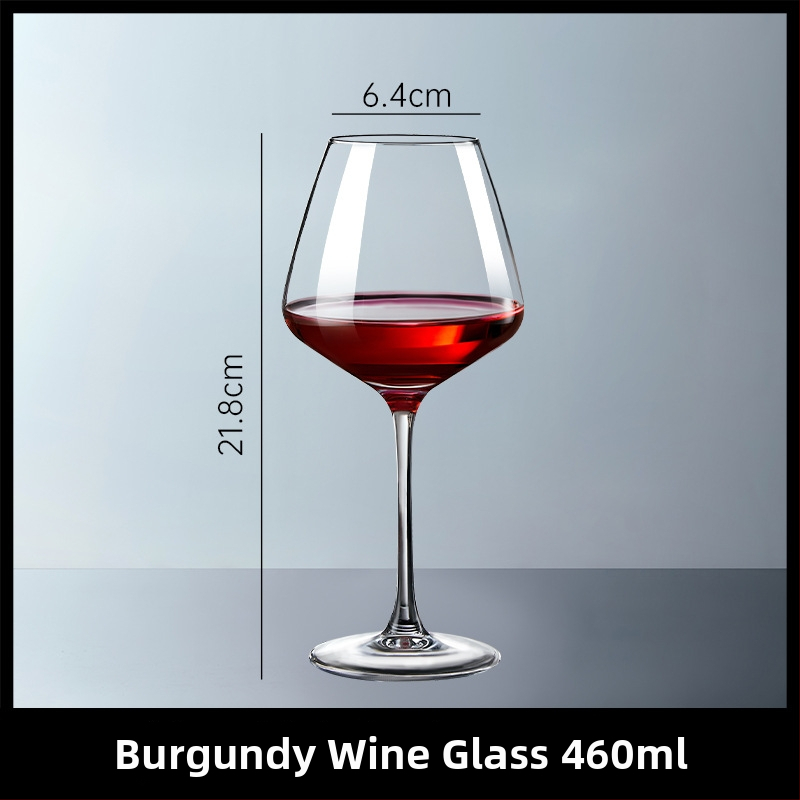 Čaša za vino od kristalnog stakla, nordijski stil, poklon kutija, marka Red Lychee