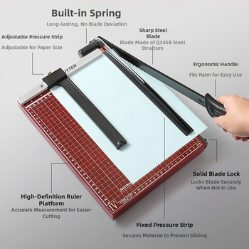 Ručni rezač papira – nehrđajući čelik, Marka: Other, Nije uvozeno