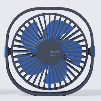 Ventilator de birou USB Three Lives, motor brushless, 5 palete, 5V/5W, zgomot sub 36 dB