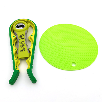 4-в-1 комплект отварачки за бутилки – пластмасов, мултифункционален, печат на лого наличен, марка Wade treasure kitchen