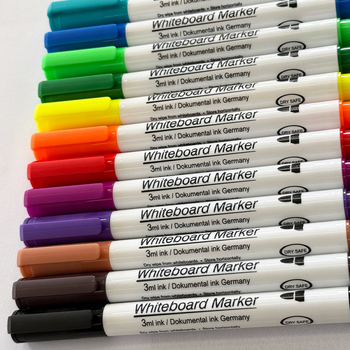 Bonace W6730 Marker za bijelu ploču na vodnoj bazi, izbrisivi, veliki kapacitet tinte, vrh 2 mm