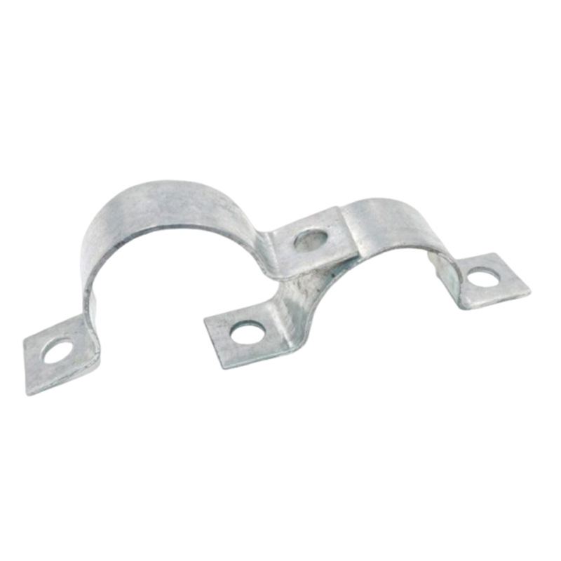 Clamă de montaj, în formă de U, zincat la cald, diametrul de prindere 12–700 mm, potrivit pentru sisteme fotovoltaice și facilități de trafic