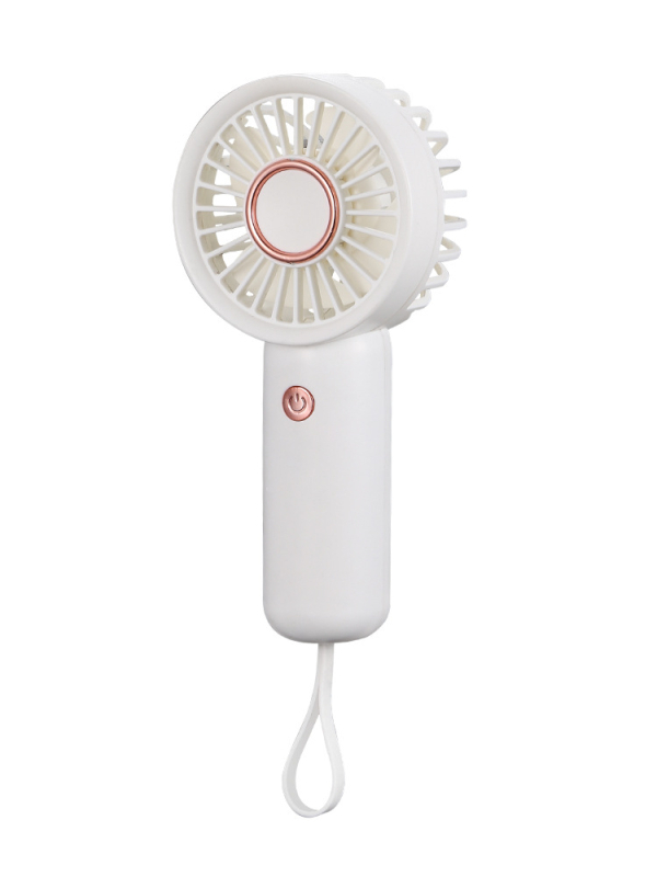 Ručni ventilator s USB punjenjem, ugrađena litij baterija 300–500 mAh, 3 brzine, brushless motor, 4 lopatice