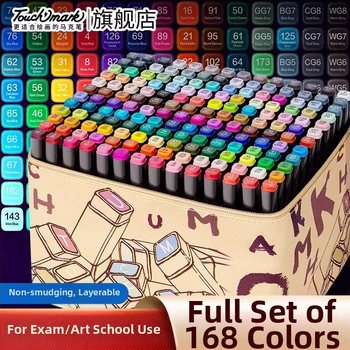 Touch Mark marker na bazi ulja, dvostruki vrh, model F98MM5MMTJH9J9, poklon kutija