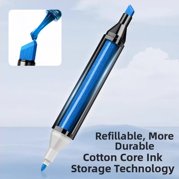 Touch Mark marker na bazi ulja, dvostruki vrh, model F98MM5MMTJH9J9, poklon kutija