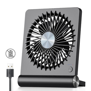 Ultra-tanki stolni ventilator, prijenosni sklopivi USB ventilator s visokim protokom zraka
