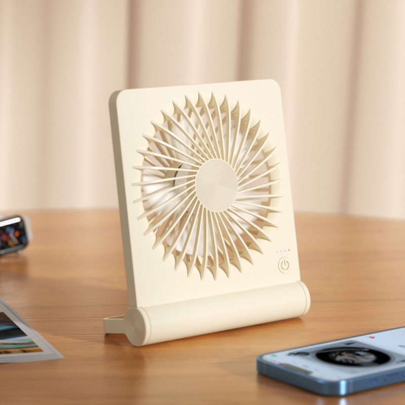 Ultra-tanki stolni ventilator, prijenosni sklopivi USB ventilator s visokim protokom zraka
