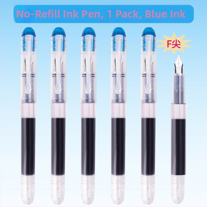 Stilna olovka za kaligrafiju za vježbu Snow White, plastično kućište, vrhovi 0.38/0.5 mm, sustav izravnog mastila, vrhovi F/EF, modeli PF10 FP20