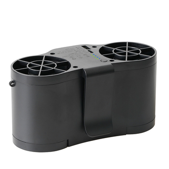 Csípőre szerelhető USB-s ventilátor, beépített 6000mAh-s akkumulátor, 5 lapát, 4 sebesség, hordozható kültéri hűtés