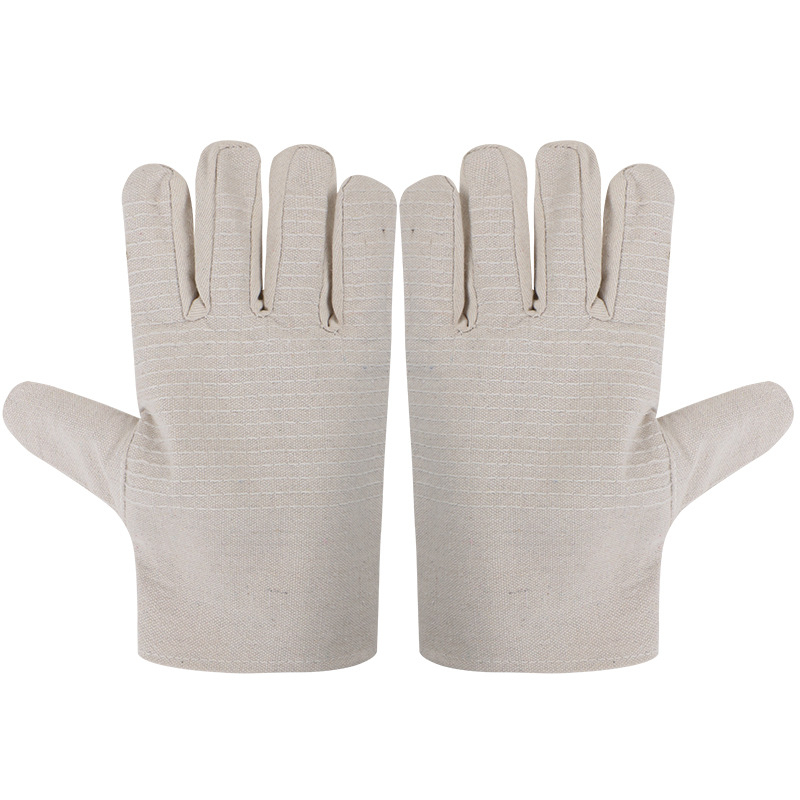 Luxin vászon hegesztő kesztyűk, 24 szálas vászon, megvastagodott anyag, kopásálló, ipari felhasználásra (Márka Luxin; Funkció: Munkavédelmi védelem; Használati terület: Ipar; Súly: 90)