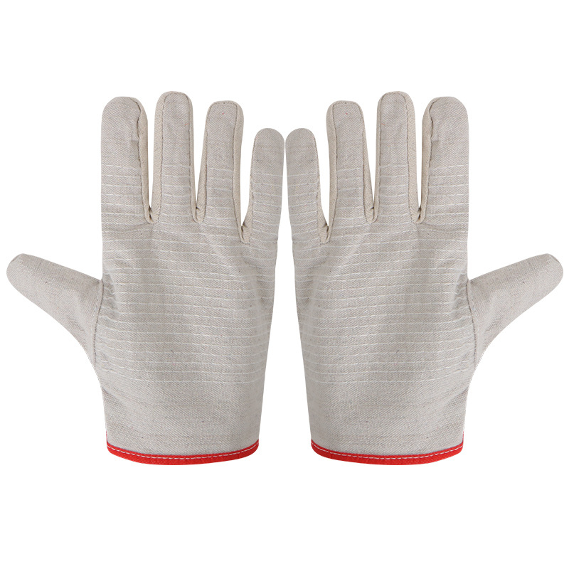 Luxin vászon hegesztő kesztyűk, 24 szálas vászon, megvastagodott anyag, kopásálló, ipari felhasználásra (Márka Luxin; Funkció: Munkavédelmi védelem; Használati terület: Ipar; Súly: 90)