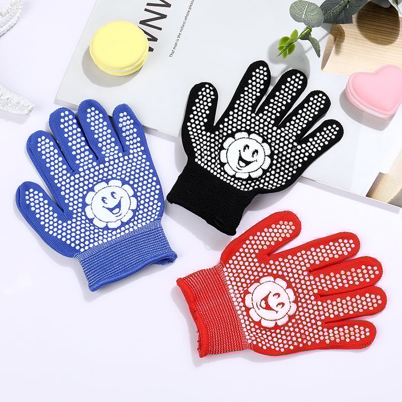 Gyermekeknek szóló védő munkakesztyűk: csúszásmentes, kopásálló és lélegző, kertészkedéshez