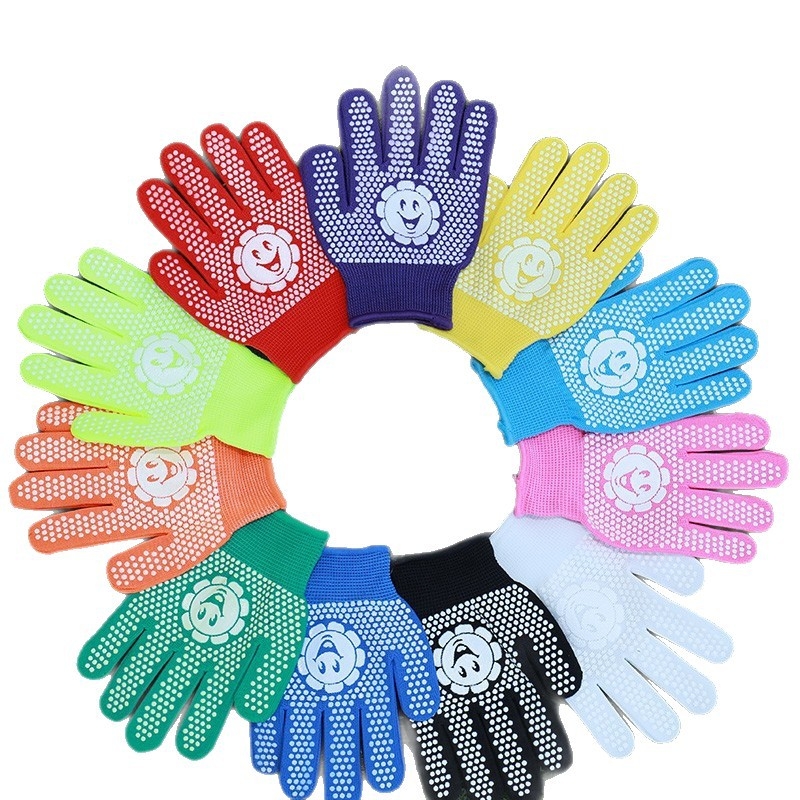 Gyermekeknek szóló védő munkakesztyűk: csúszásmentes, kopásálló és lélegző, kertészkedéshez