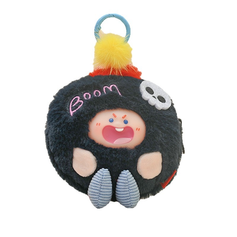 Kepelon plüss kutya figura - PP gyapot töltet, uniszex, 15–35 éveseknek