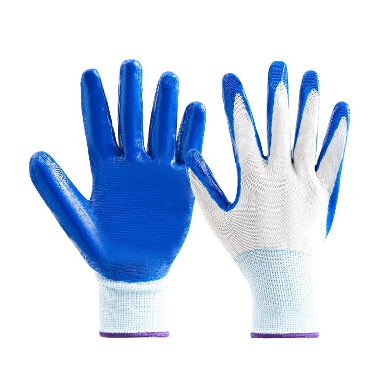 Shouli Munkavédelmi kesztyűk – nitril-latex, csúszásmentes, kopásálló, ipari védelem, általános használat