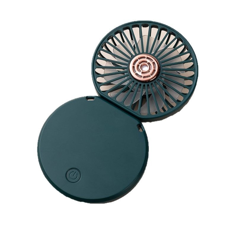 Sklopivi USB prijenosni ventilator – mini ventilator za dom i putovanje, tih, 3 brzine, ugrađena baterija 300-500 mAh
