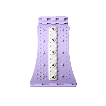 Corector lombar cu fizioterapie, tracțiune și masaj, pernă de susținere pentru talie, încălzire 3D, material TPR, garanție 5 ani