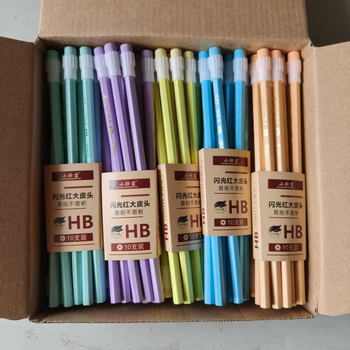 Drvene HB olovke za osnovnu školu, netoksične, za pisanje i crtanje