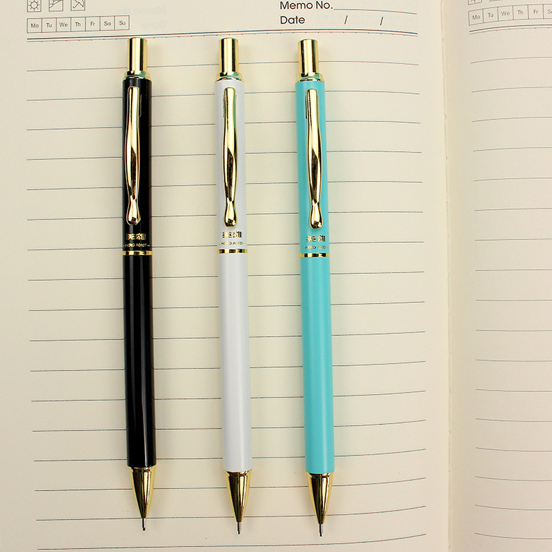 HERO A0105 mechanikus ceruza, fém test, HB grafit