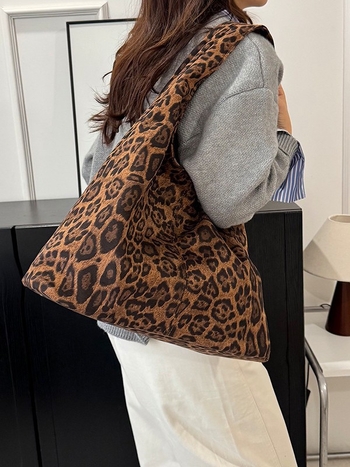 Női tote táska, városi egyszerű stílus, plüss anyag, mágneszár, belső zseb a telefonhoz