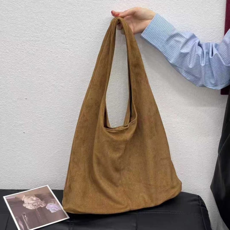 Női tote táska, városi egyszerű stílus, plüss anyag, mágneszár, belső zseb a telefonhoz