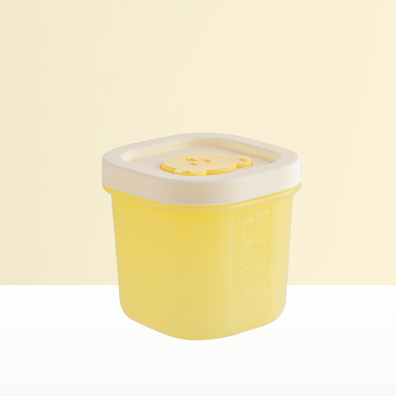 Silikonska posuda za led za dječju hranu – skladištenje pireja, brzo zamrzavanje, jednostavno vađenje, moderan dizajn