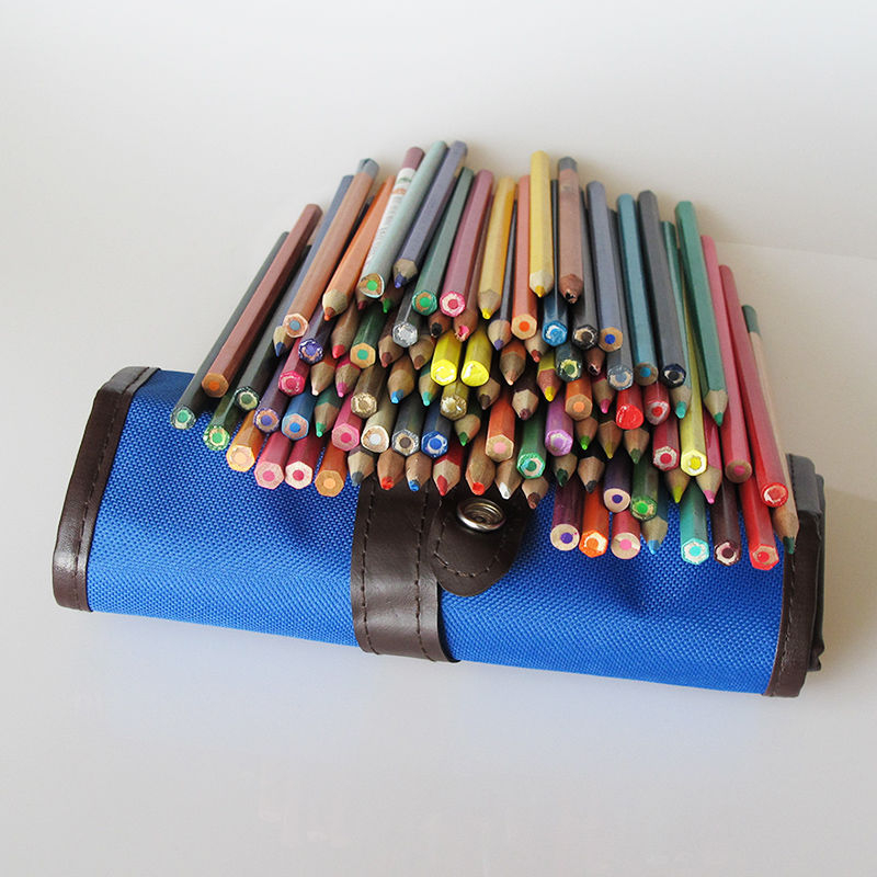 Fa burkolatú ceruzakészlet, 100 db, olaj-alapú és vízoldható (Márka Unique, Típus Egyéb)