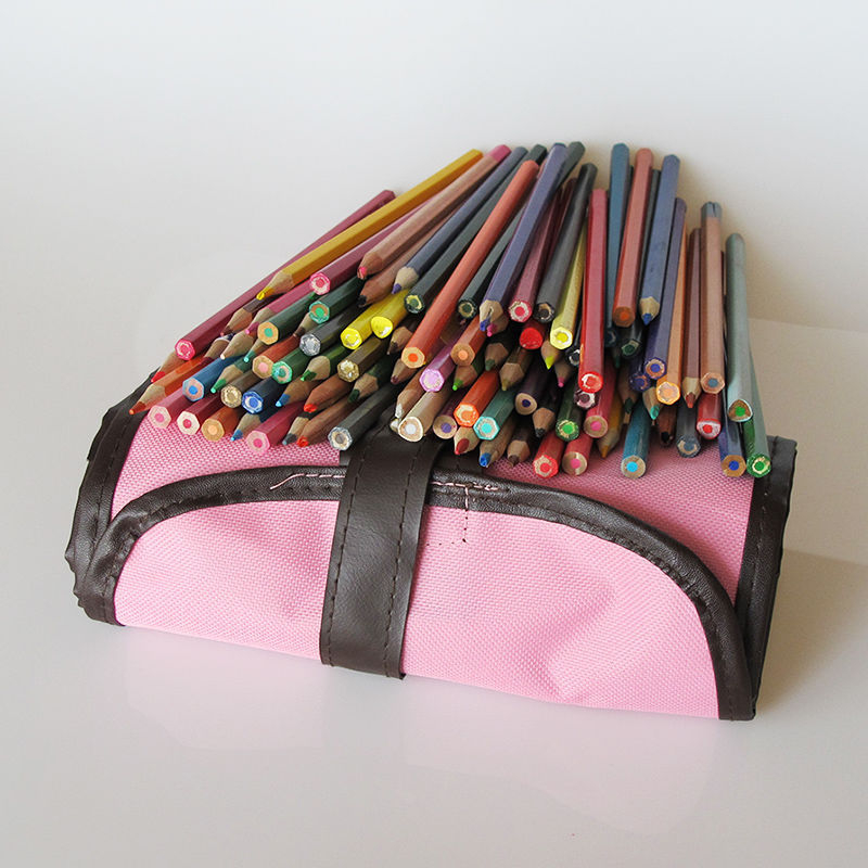 Fa burkolatú ceruzakészlet, 100 db, olaj-alapú és vízoldható (Márka Unique, Típus Egyéb)