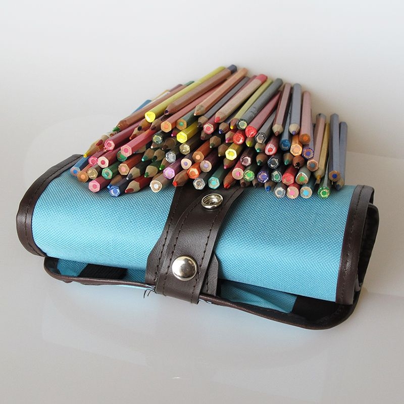 Fa burkolatú ceruzakészlet, 100 db, olaj-alapú és vízoldható (Márka Unique, Típus Egyéb)