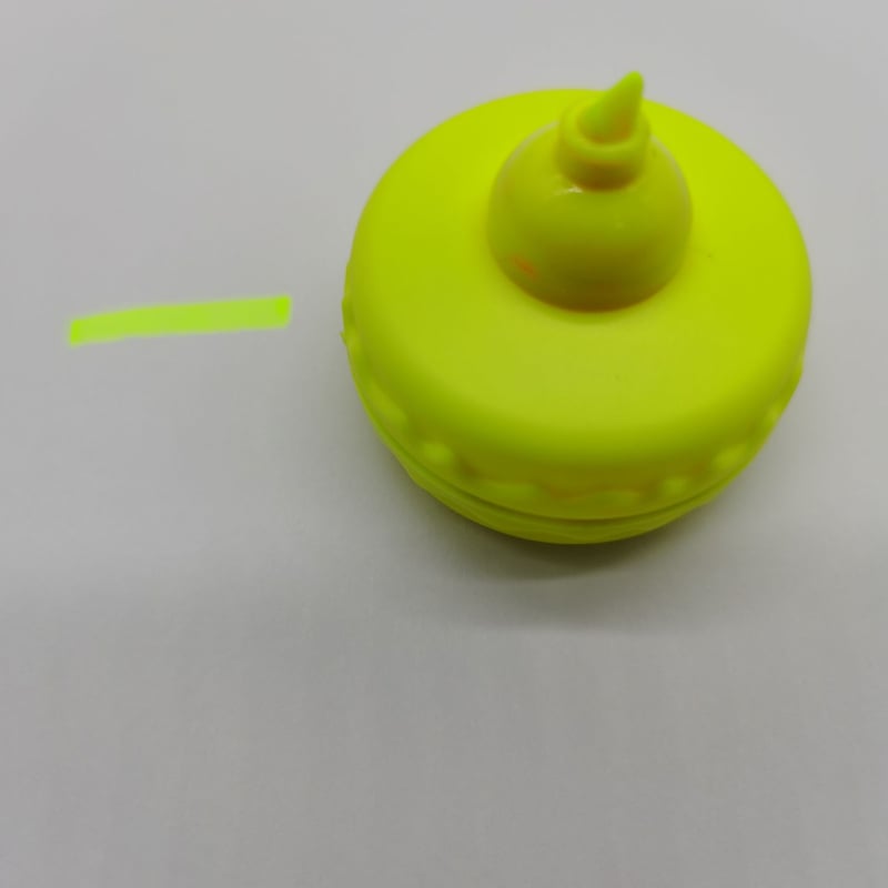 LLWJ Macaron kreatív fluoreszkáló toll gyerekeknek — műanyag burkolat, modell Macaron, csomagolás egy zárt zsebben, logó nyomtatva