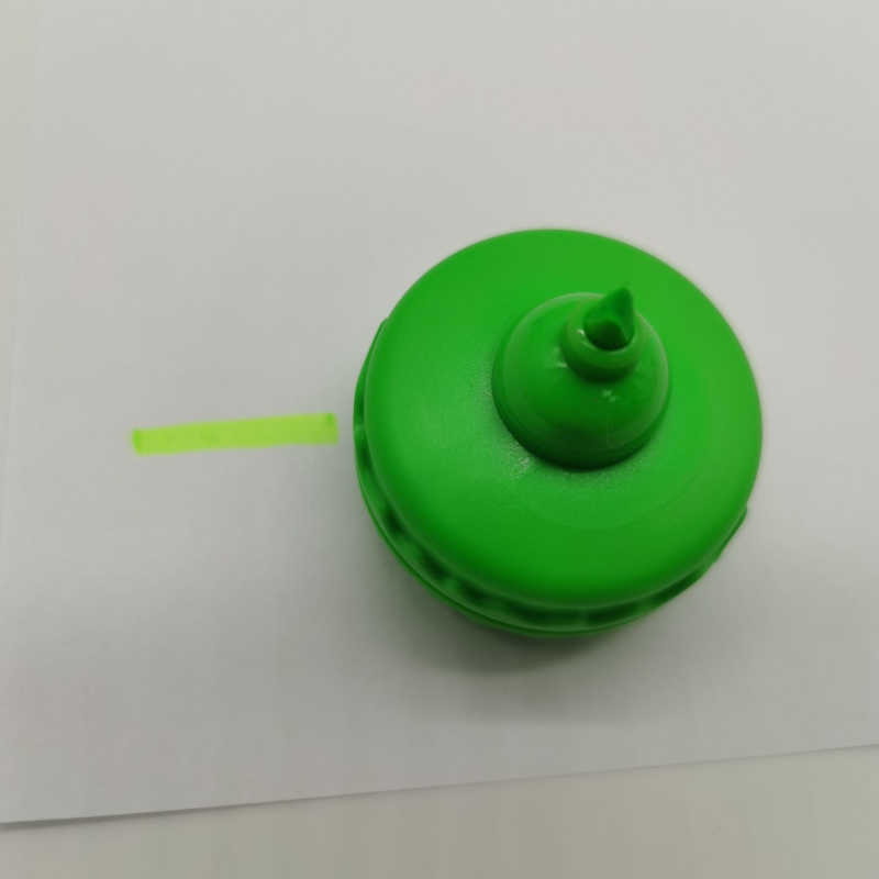 LLWJ Macaron kreatív fluoreszkáló toll gyerekeknek — műanyag burkolat, modell Macaron, csomagolás egy zárt zsebben, logó nyomtatva