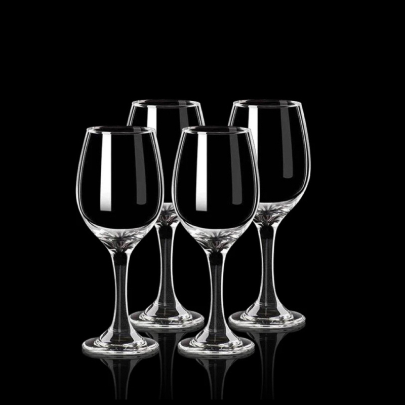 Otthoni használatra szánt boros pohár – Sheng li zhuoyi márka, kapacitás 301–400 ml, könnyed luxus stílus, készlet több mint 10 darab