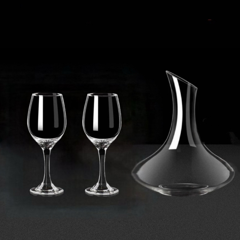 Otthoni használatra szánt boros pohár – Sheng li zhuoyi márka, kapacitás 301–400 ml, könnyed luxus stílus, készlet több mint 10 darab