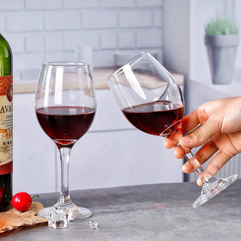 Borospohár dekantáló készlet, világos luxus-stílus és retro, kapacitás 301-400 ml, üveg anyag, testreszabás elérhető, logó nyomtatás