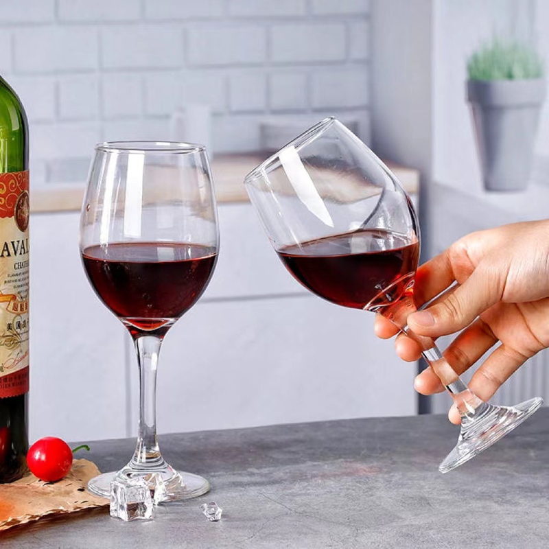 Borospohár dekantáló készlet, világos luxus-stílus és retro, kapacitás 301-400 ml, üveg anyag, testreszabás elérhető, logó nyomtatás