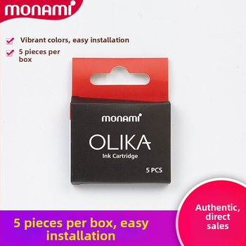 monami atramentový sáčok pre výmenu pier, plastový, balené v krabičke