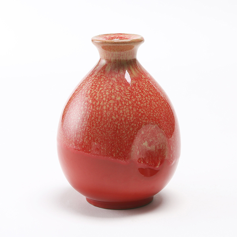 Háztartási kerámia borosüveg, természetes kerámia, retro luxus stílus