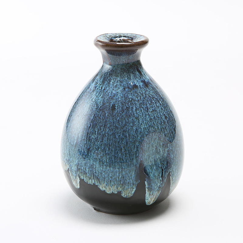 Háztartási kerámia borosüveg, természetes kerámia, retro luxus stílus